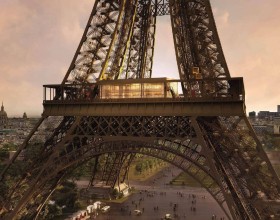 Vue sur le 1er étage et Madame Brasserie